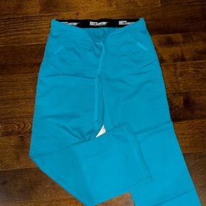 Grey’s Anatomy scrub pants teal Large